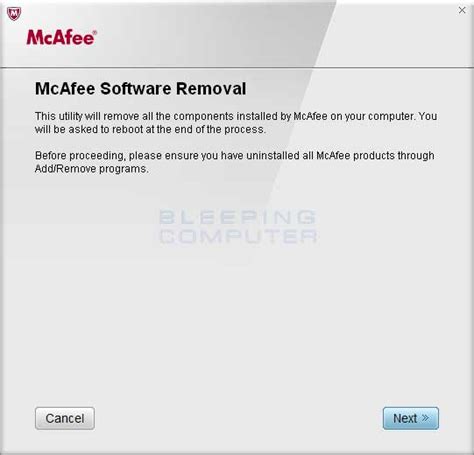 mcafee consumer products removal tool (mcpr)|McAfee Consumer Products Removal tool Download.